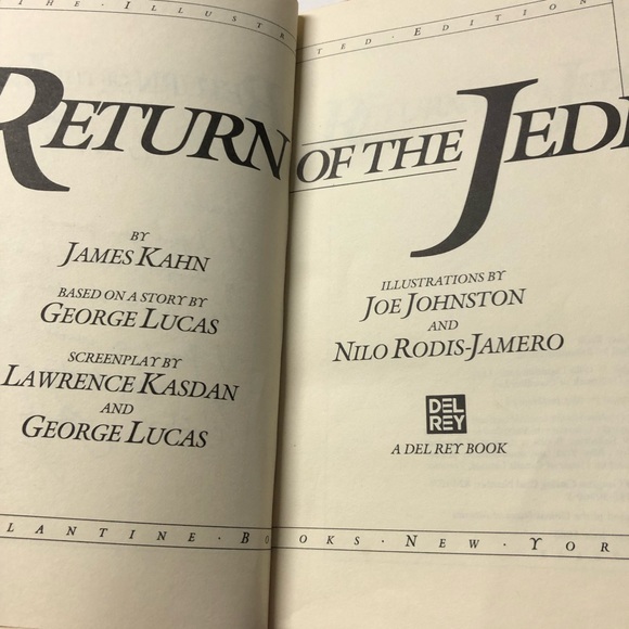 Star Wars The Return of the Jedi The ILLUSTRATED Edition (StarWars) James Kahn - Picture 12 of 13